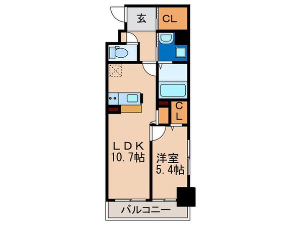 エヴァーグリーンＱの物件間取画像